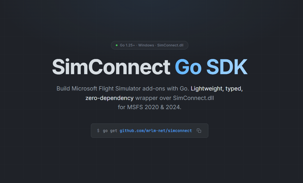 Facility Data - SimConnect Go SDK